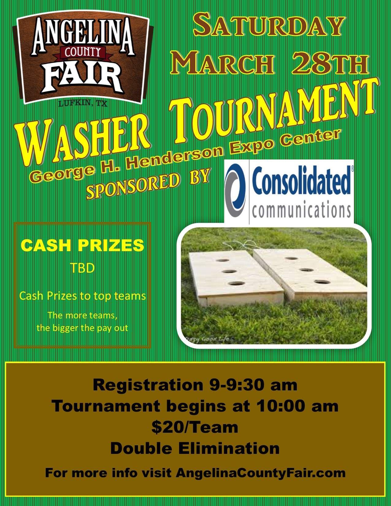 Washer Tournament Angelina County Fair