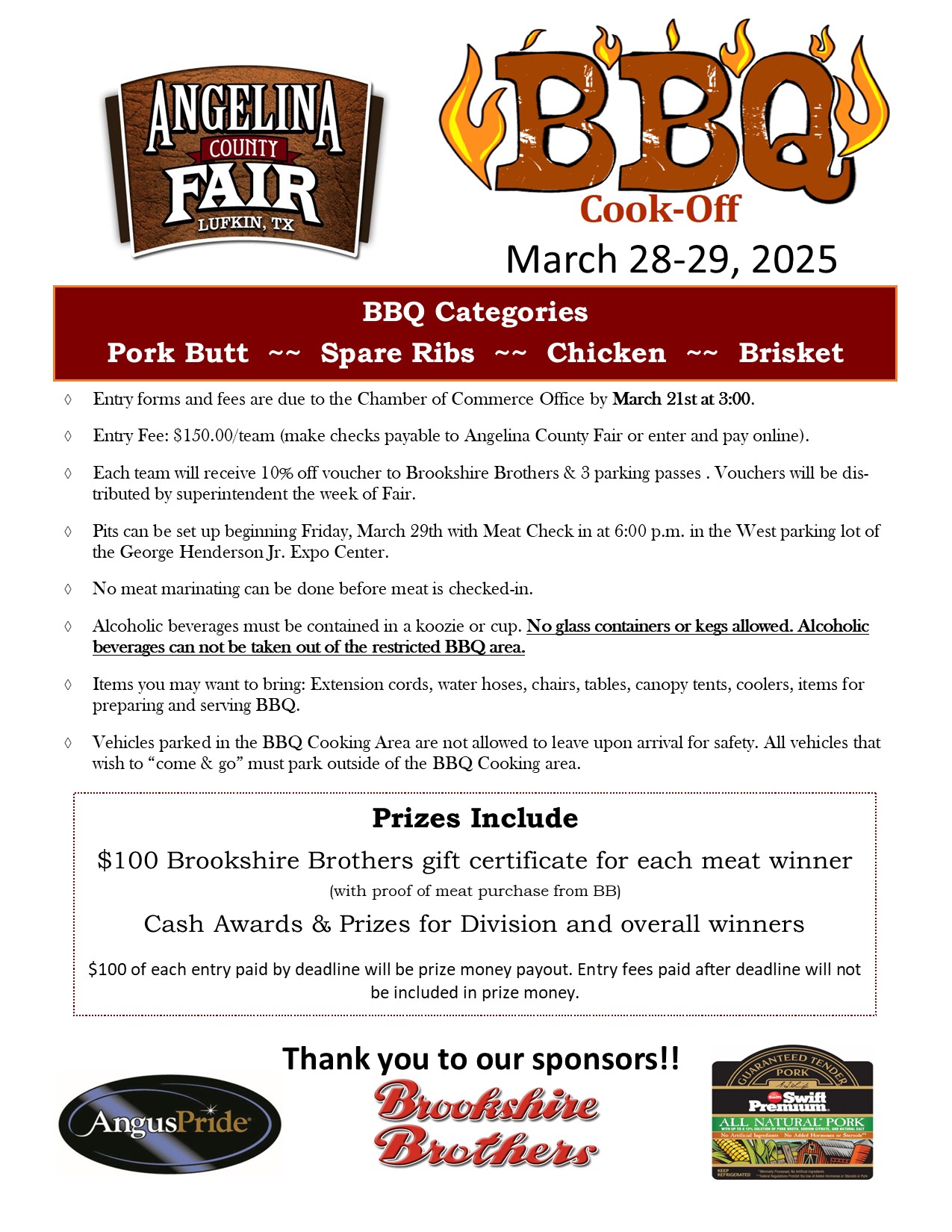 BBQ cookoff registration